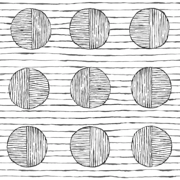 Lunar Phases Wood