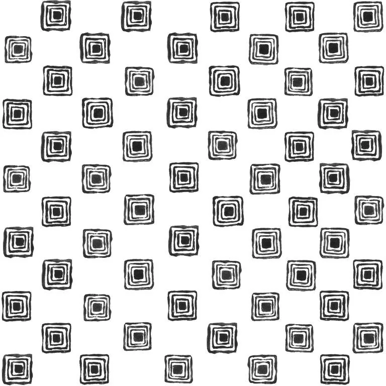 Nested Squares Boho