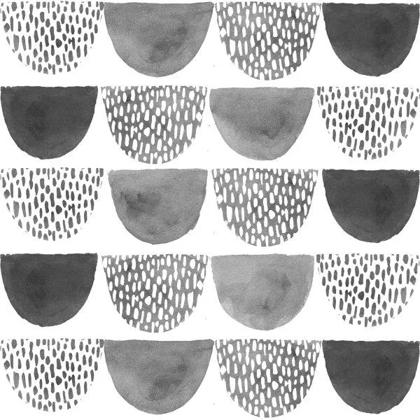 Textured Half Moon