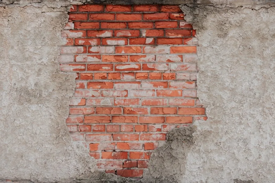 Exposed Brick Plaster
