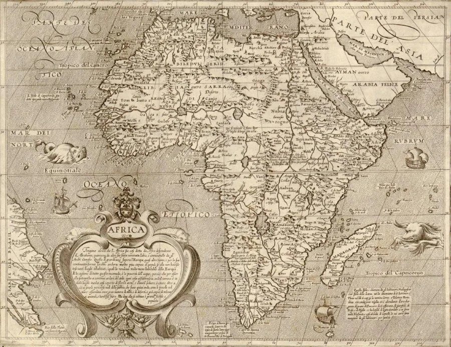 Antique Africa Atlas