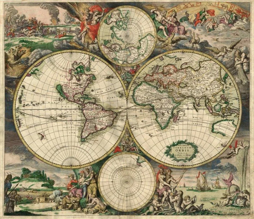 Antique World Atlas