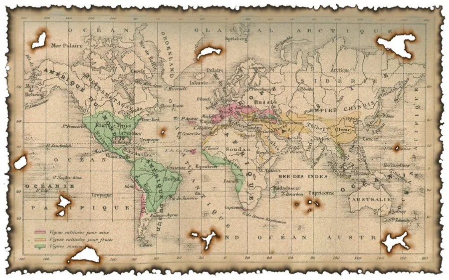 Antique World Atlas