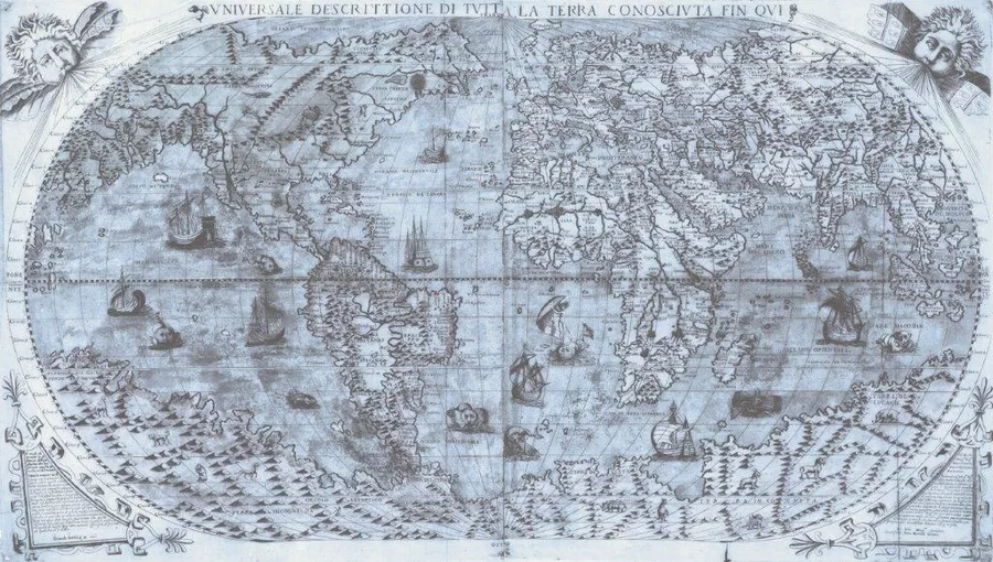 Antique World Map