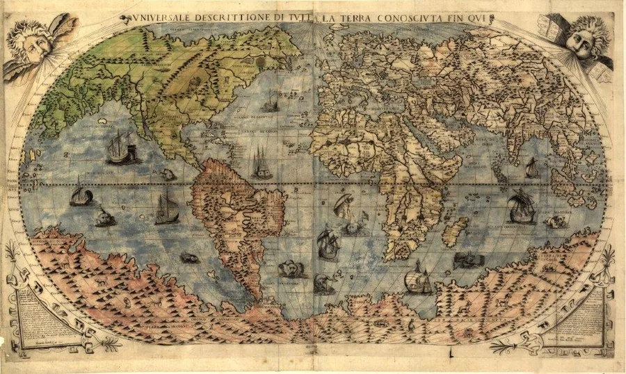 Antique World Map