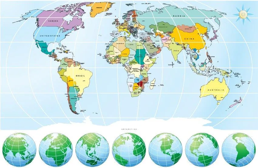 World Atlas Map