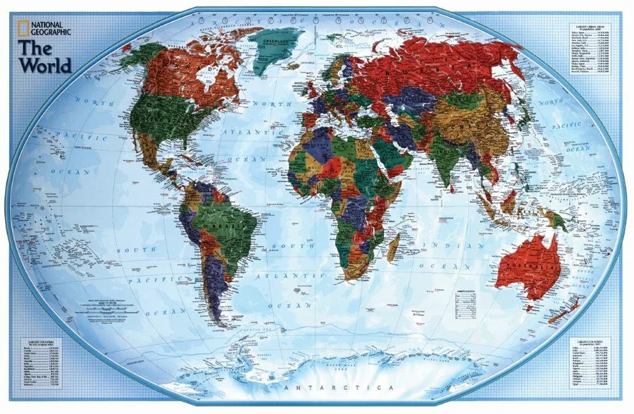 World Atlas Map