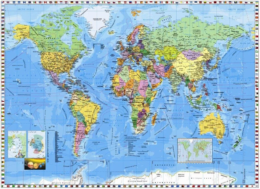 World Atlas Map