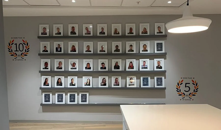 Mimecast Offices — Smart Art installation