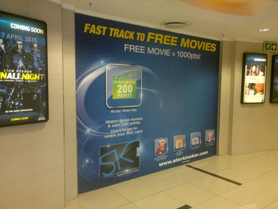 Ster-Kinekor, Countrywide — Smart Art installation