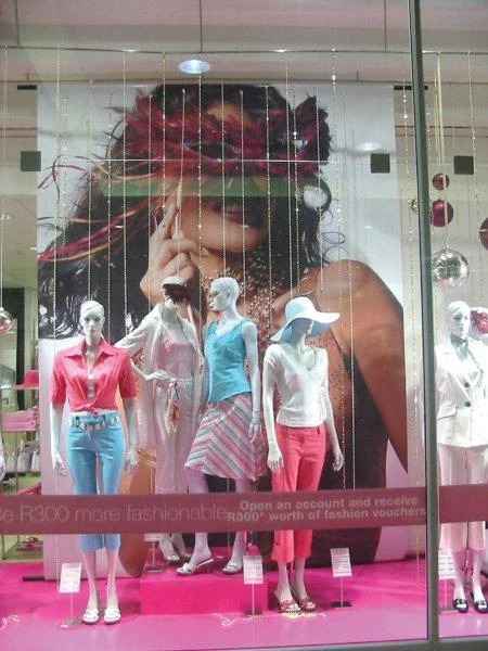 Woolworths Window Displays — installed by Smart Art