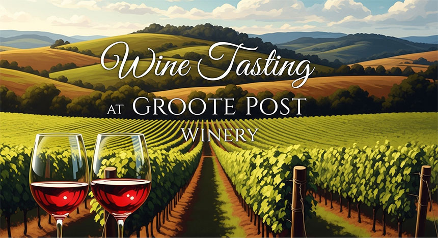 Wine Tasting at Groote Post Winery